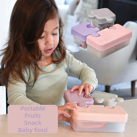 Puzzle Lunch Box for Kids – Fun, Functional & Brain-Boosting Meal Container Teeny Pandas