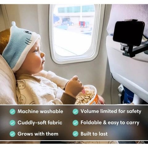 Kids Wireless Headphones - Wireless, Comfortable, Safe, and Portable Teeny Pandas