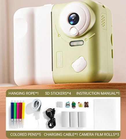 Instaprint Kids Digital Camera - Capture Fun and Memorable Experience!