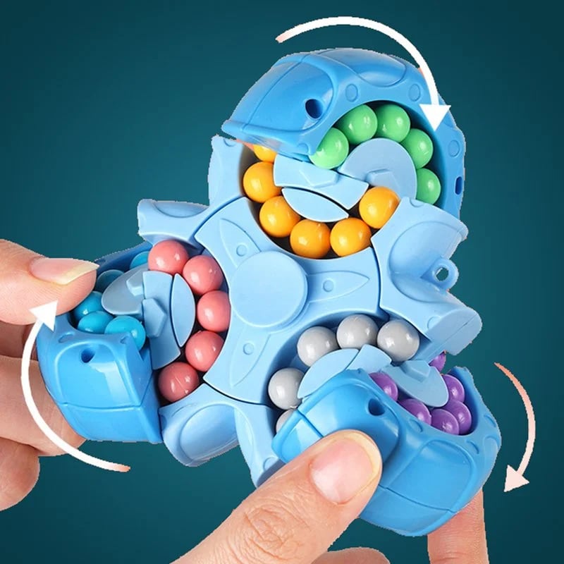 2-in-1 Rubik's Cube Magic Bean Puzzle Spinner Teeny Pandas