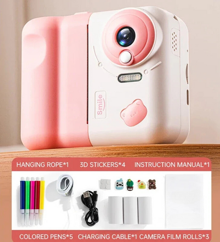 Instaprint Kids Digital Camera - Capture Fun and Memorable Experience!