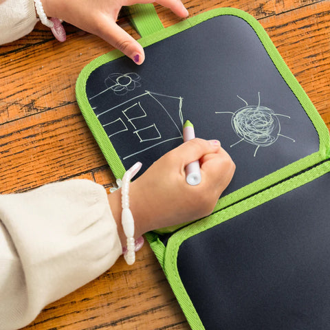 Reusable Kids' Doodle Book - Erasable Drawing Fun Teeny Pandas