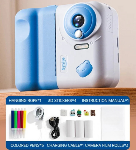 Instaprint Kids Digital Camera - Capture Fun and Memorable Experience!
