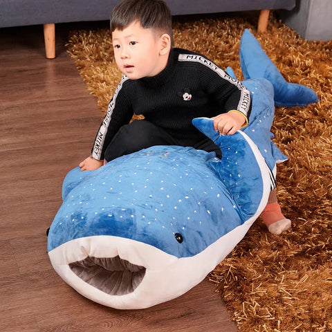 Plush Whale Shark Toy for Kids - Soft and Comfortable! Teeny Pandas