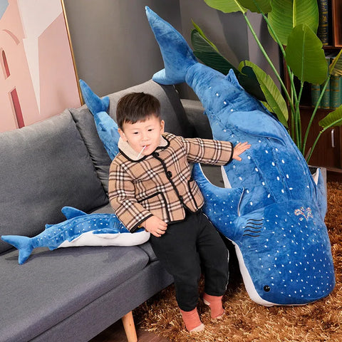 Plush Whale Shark Toy for Kids - Soft and Comfortable! Teeny Pandas