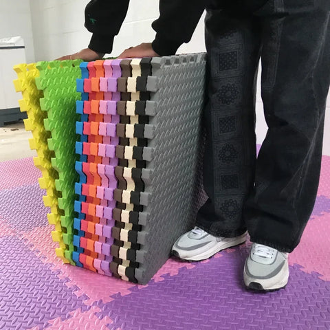 Interlocking EVA Foam Play & Gym Mats – Safe & Durable Flooring Teeny Pandas
