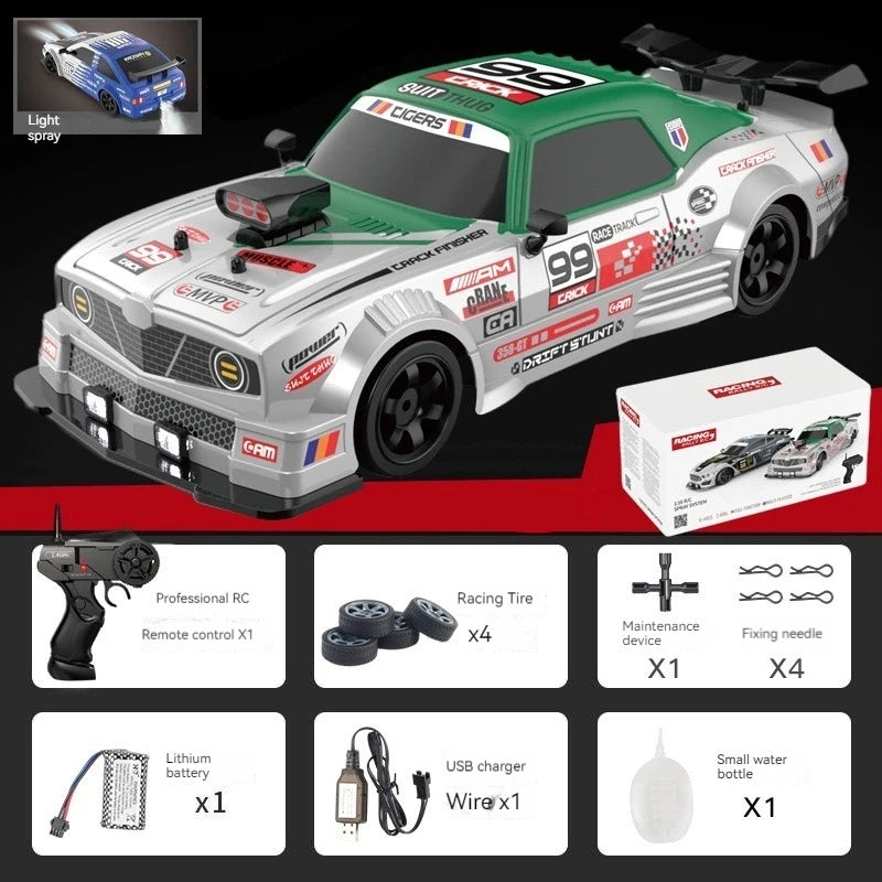 RC Drift Car for Kids 1/16 – Safe Indoor Racing & Motor Skill Development Teeny Pandas