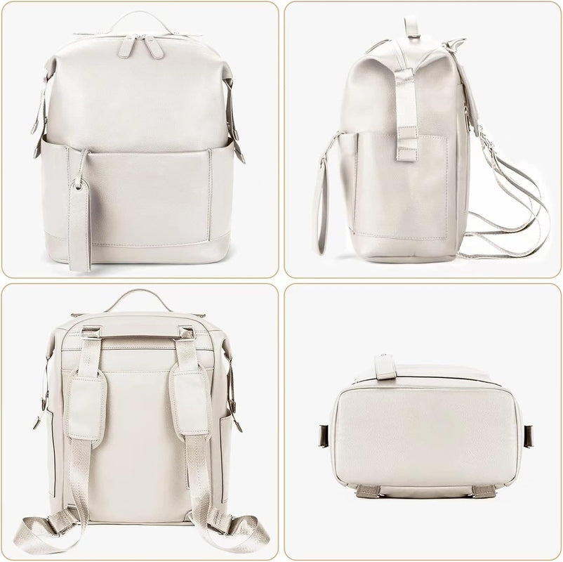 Spacious Nappy Backpack - With Changing Mat For Convenience! Teeny Pandas