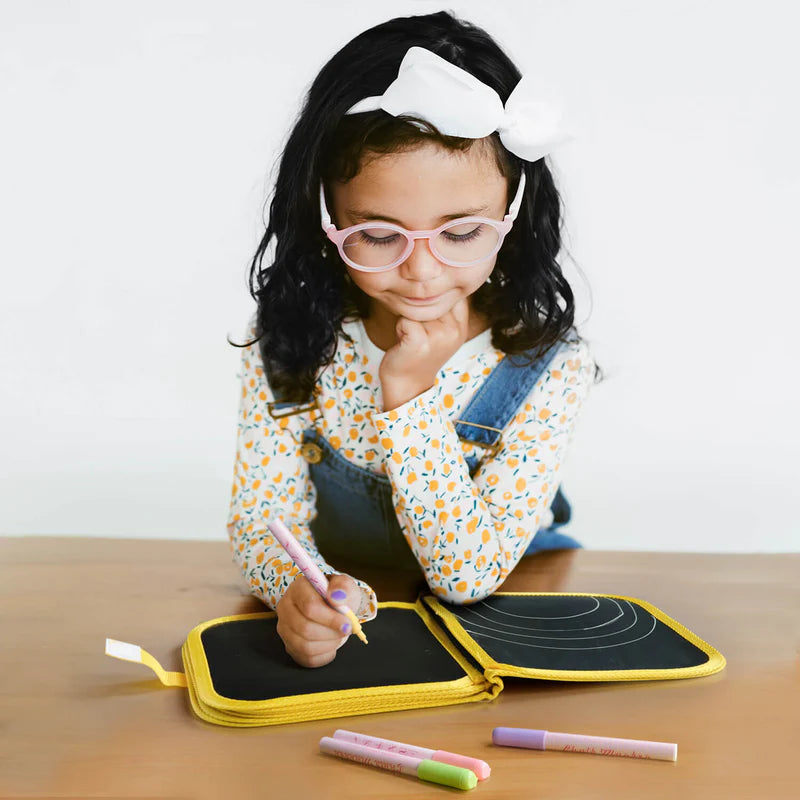 Reusable Kids' Doodle Book - Erasable Drawing Fun Teeny Pandas