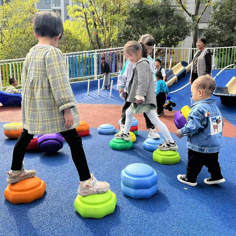 Indoor Soft Play Bounce Blocks - Fun & Safe for Kids Teeny Pandas