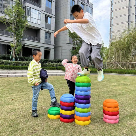 Indoor Soft Play Bounce Blocks - Fun & Safe for Kids Teeny Pandas