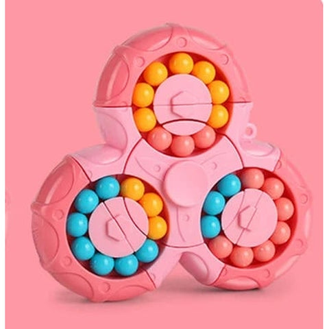 2-in-1 Rubik's Cube Magic Bean Puzzle Spinner Teeny Pandas