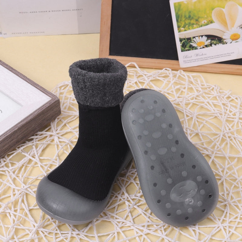Winter Black Sock Shoes – For Babies & Young Children Teeny Pandas