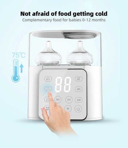 Baby Bottle Warmer & Food Heater with Temperature Control