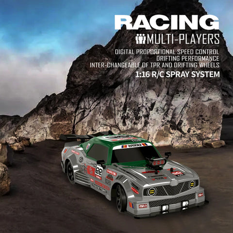 RC Drift Car for Kids 1/16 – Safe Indoor Racing & Motor Skill Development Teeny Pandas