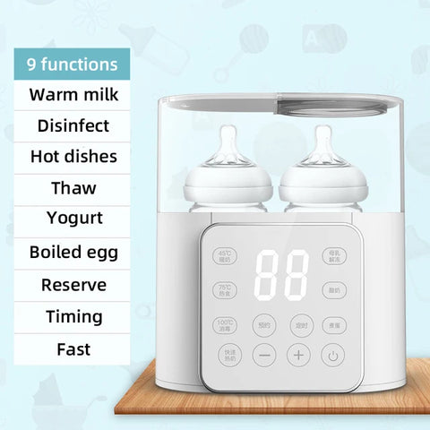 Baby Bottle Warmer & Food Heater with Temperature Control