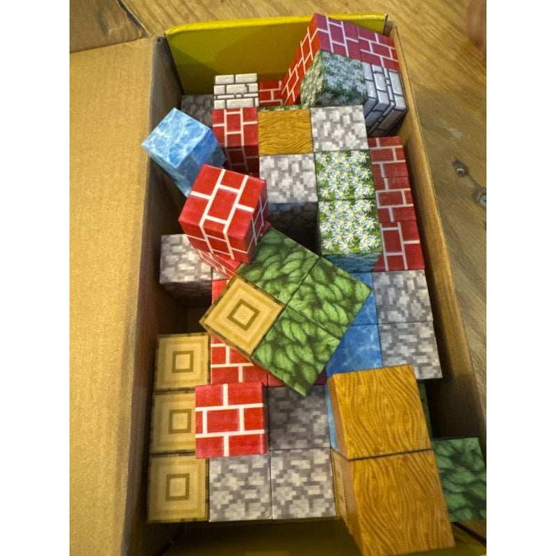 Magnetic Building Blocks Set Teeny Pandas