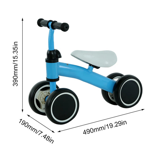 Baby Balance Bike with Ergonomic Seat – Toddler Learning Walker!