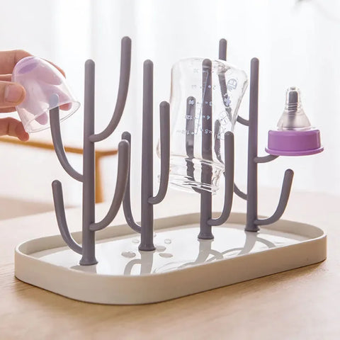 Baby Bottle Drying Rack – BPA-Free and Multi-Functional Teeny Pandas