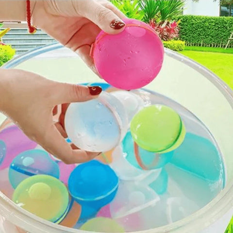 Magnetic Reusable Water Balloons | Self Sealing, Eco-Friendly & Reusable Fun Teeny Pandas