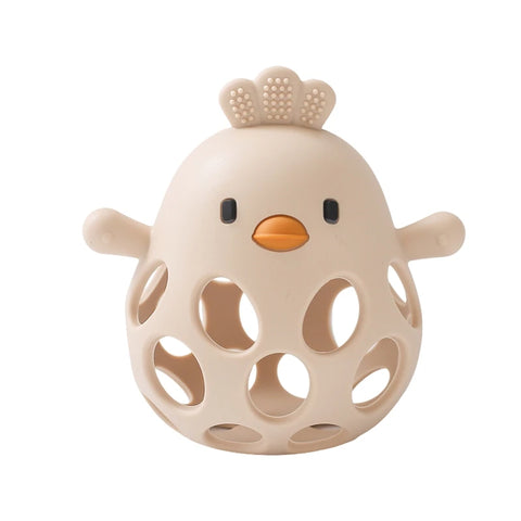 Chick Baby Teether Glove - Silicone Teething Relief Teeny Pandas