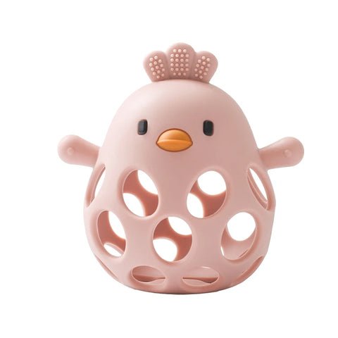 Chick Baby Teether Glove - Silicone Teething Relief Teeny Pandas