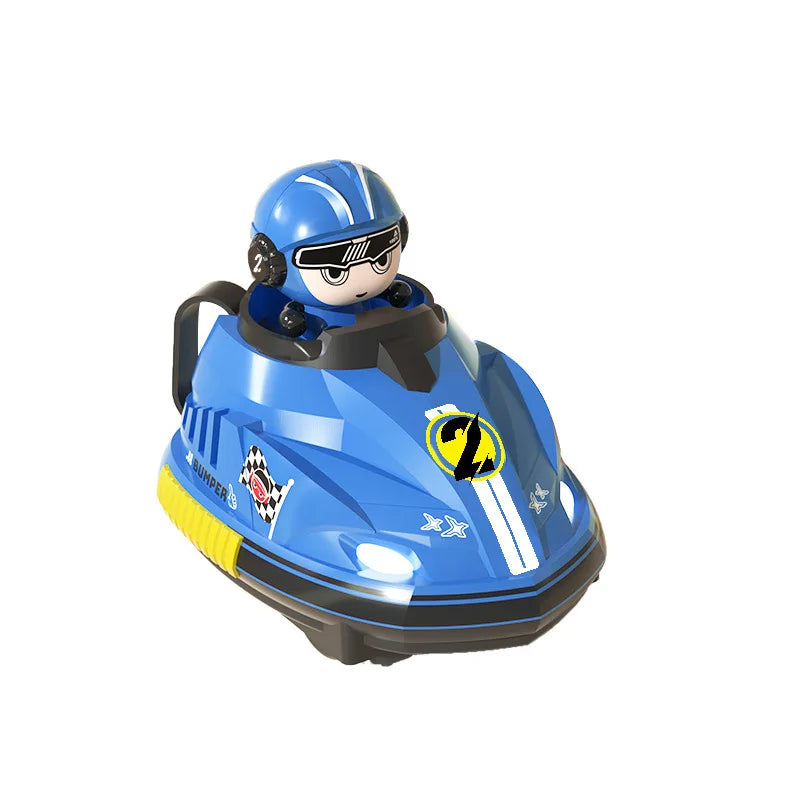 Kids Remote Control Bumper Cars - Safe & Fun RC Car Set Teeny Pandas