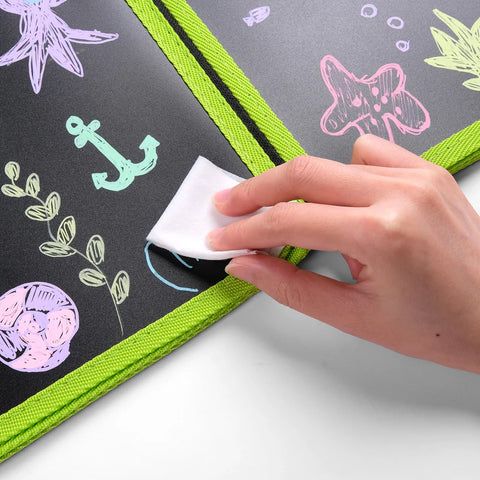 Reusable Kids' Doodle Book - Erasable Drawing Fun Teeny Pandas