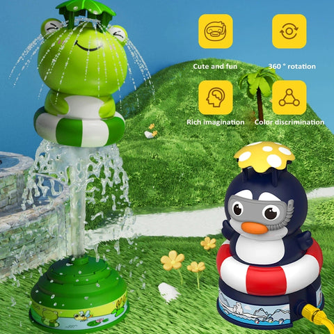 Animal Sprinkler Water Toy – Outdoor Splash Launcher for Kids Teeny Pandas