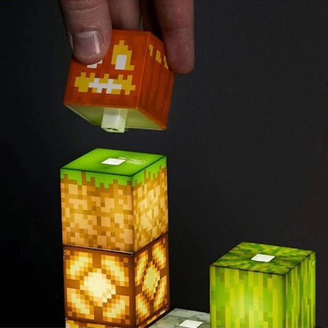 GlowSplice Magnetic LED Building Blocks Set Teeny Pandas