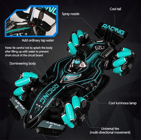 Formula 1 RC Stunt Car | Gesture Sensing Control