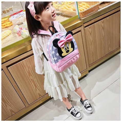 Cartoon Mouse Backpack for Kids - Cute and Compact Backpack for Little Kids