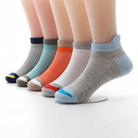 Spring Summer Children’s Mesh Cotton Socks for Boys and Girls