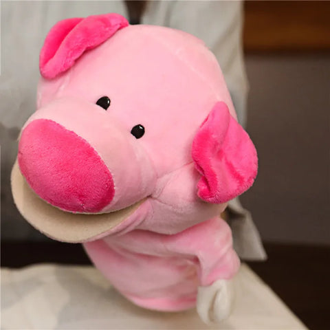 Educational Hand Finger Puppet Animal Plushies