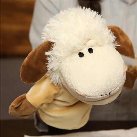 Educational Hand Finger Puppet Animal Plushies