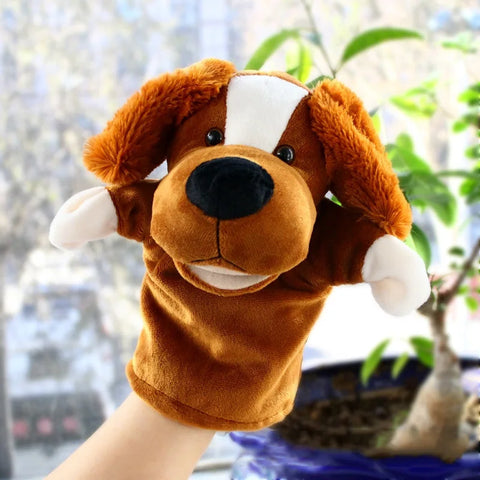 Educational Hand Finger Puppet Animal Plushies