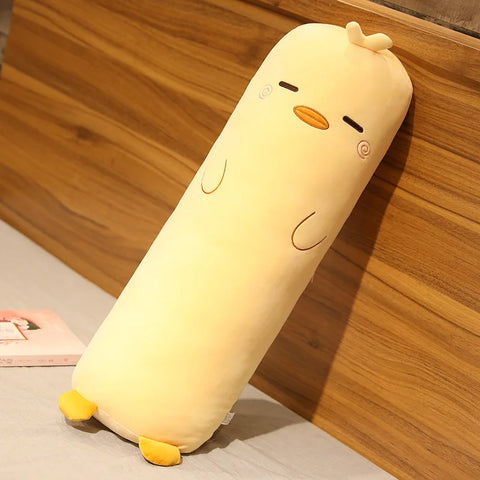 Soft Long Animal Plushie Pillows