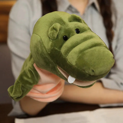 Educational Hand Finger Puppet Animal Plushies