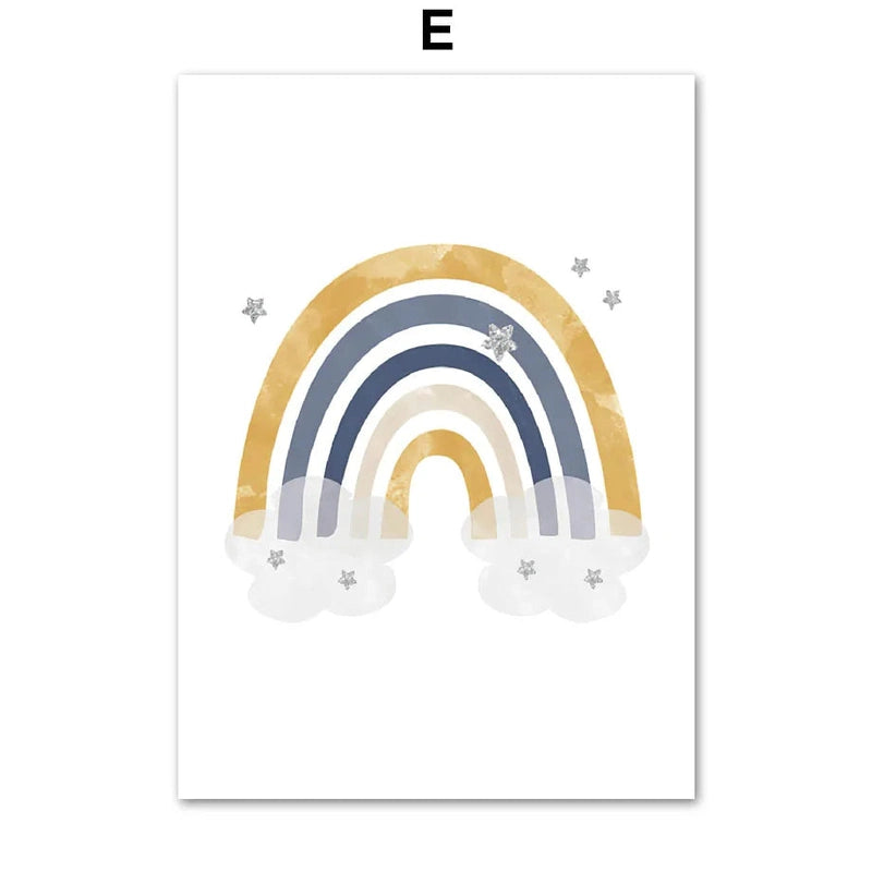 Space-Themed Canvas Prints - Elevate Your Kids Room! Teeny Pandas