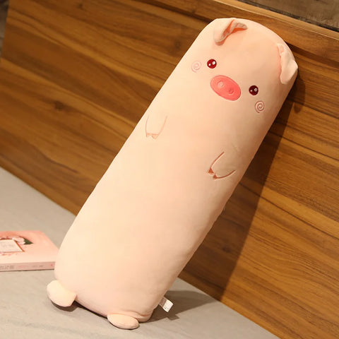 Soft Long Animal Plushie Pillows
