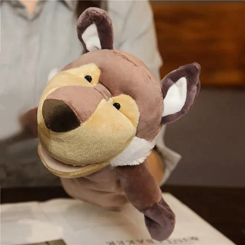 Educational Hand Finger Puppet Animal Plushies