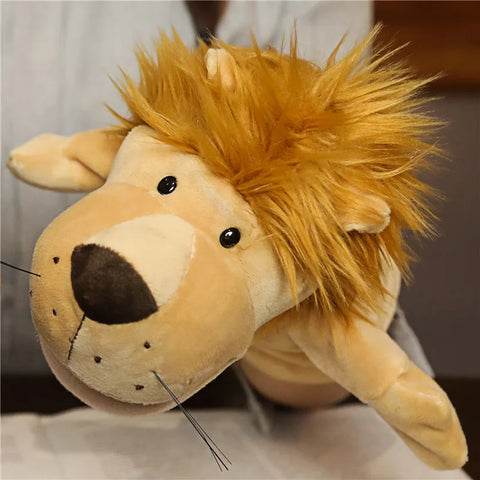 Educational Hand Finger Puppet Animal Plushies