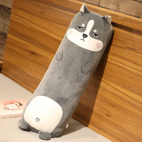 Soft Long Animal Plushie Pillows
