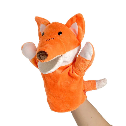 Educational Hand Finger Puppet Animal Plushies