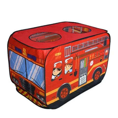 Kids Vehicle Play Tents – Firetruck, Ice Cream Truck & Police Van & More! Teeny Pandas