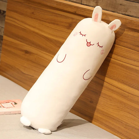 Soft Long Animal Plushie Pillows