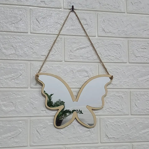 Nordic Style Rabbit Cloud Acrylic Mirror for Kids' Room