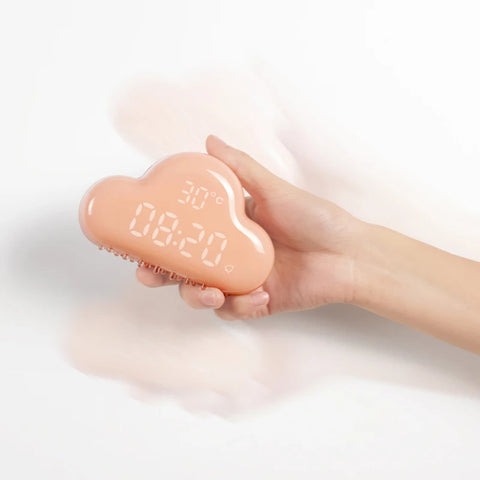 Cloud Alarm Clock - Kids LED Voice Control Digital Alarm Clock