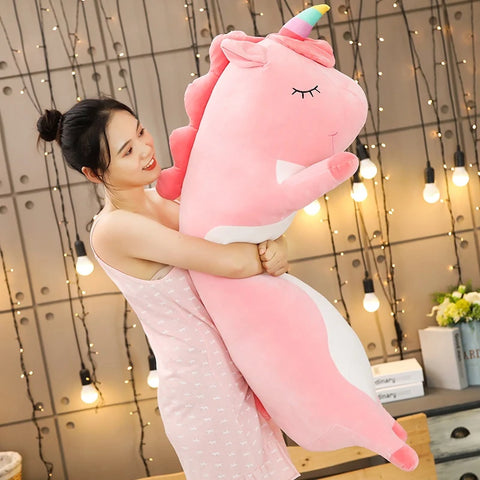 Long Cartoon Animal Plushies