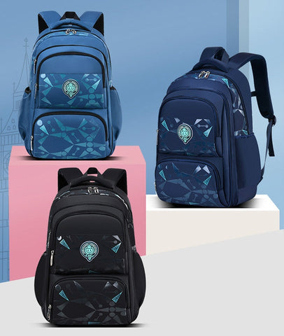 Waterproof Children School Bags for Boys – Orthopedic Backpack for Primary School